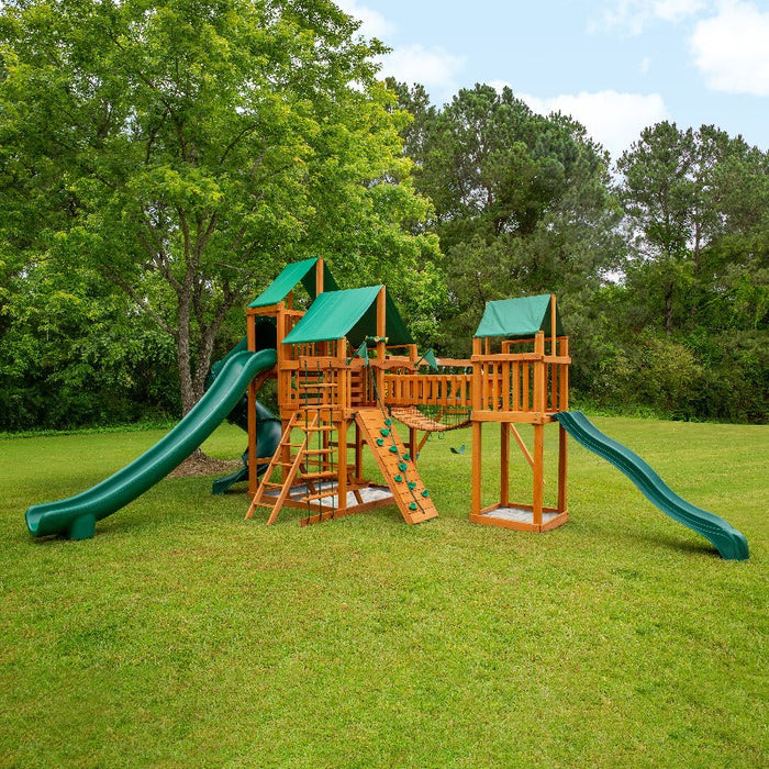 Gorilla Playsets Treasure Trove II Swing Set - 01-1034-AP-1