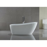 Anzzi Trend Series 5.58 ft. Freestanding Bathtub in White FT-AZ093 - FT-AZ093