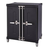 Trinity TSNPBK-0615 (4-Piece) PRO Garage Cabinet Set | Black - TSNPBK-0615