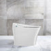 Trone Aquatina White Elongated Electronic Luxury Toilet With Integrated Bidet - 770787