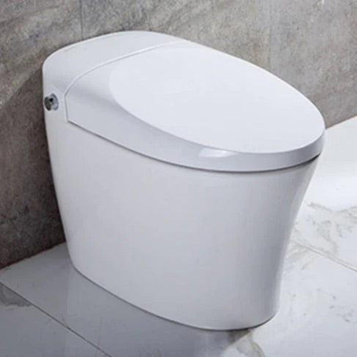 Trone Neodoro Elongated White Luxury Toilet With Smart Bidet and Remote Control - 793202