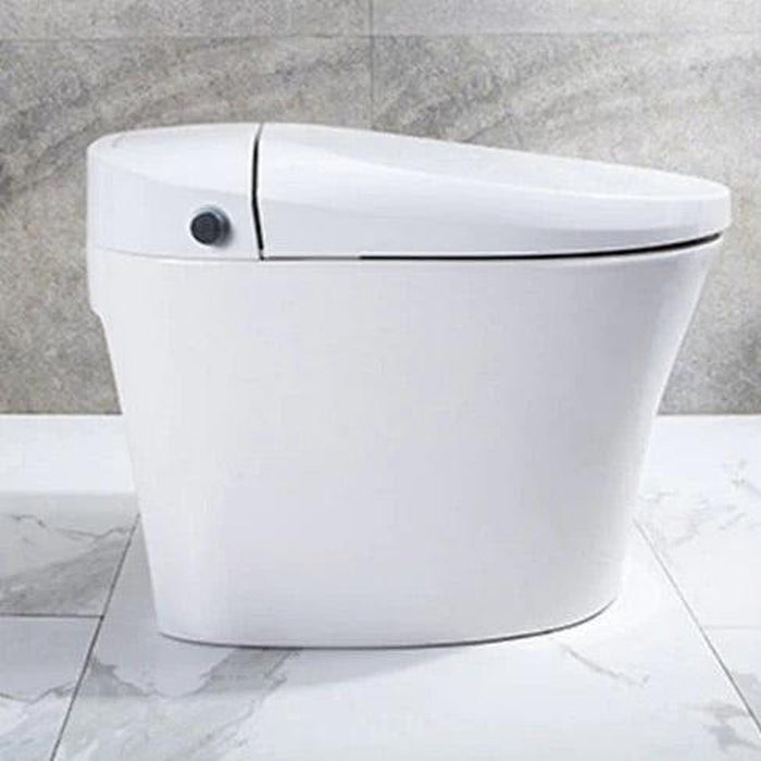 Trone Neodoro Elongated White Luxury Toilet With Smart Bidet and Remote Control - 793202