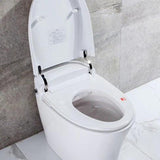 Trone Neodoro Elongated White Luxury Toilet With Smart Bidet and Remote Control - 793202