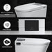 Trone Nobelet Elongated Classic White Luxury Toilet With Smart Bidet and Remote Control - 820444