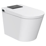 Trone Nobelet Elongated Classic White Luxury Toilet With Smart Bidet and Remote Control - 820444