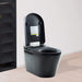 Trone Nobelet Elongated Matte Black Luxury Toilet With Smart Bidet and Remote Control - 820443