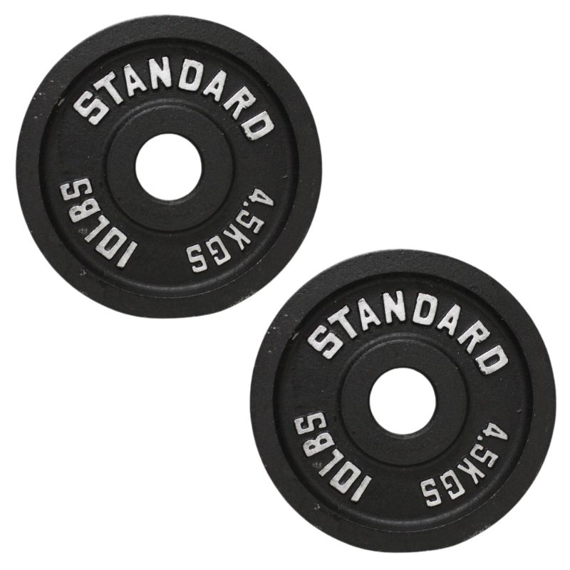 Troy BO Economy Black Cast Iron Olympic Plate