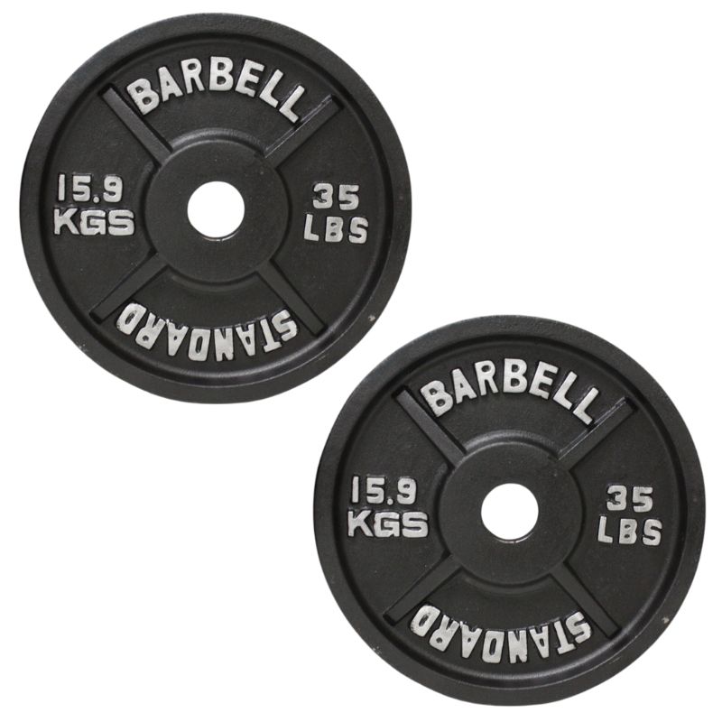 Troy BO Economy Black Cast Iron Olympic Plate