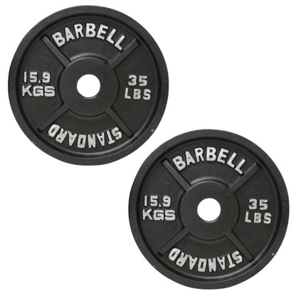 Troy BO Economy Black Cast Iron Olympic Plate