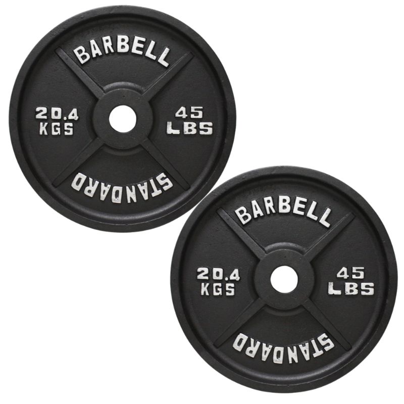 Troy BO Economy Black Cast Iron Olympic Plate