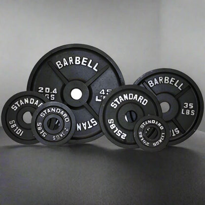 Troy BO Economy Black Cast Iron Olympic Plate