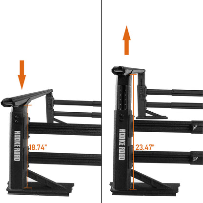 Hooke Road Truck Bed Cargo Rack Truck Ladder Rack(Most Commom Truck) - QT.10019