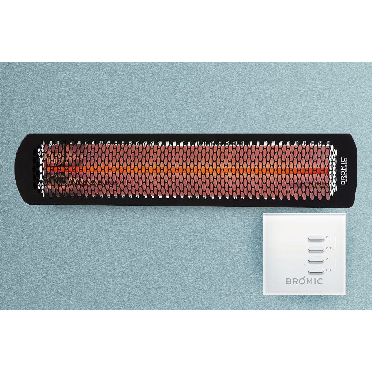 Bromic Tungsten Smart-Heat 4000 Watt Radiant Infrared Outdoor Electric Heater | Black - BH0420032