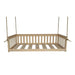 A&L Furniture Versaloft Mission Style Hanging Day Bed with Ropes - Twin & Full Size - Pine