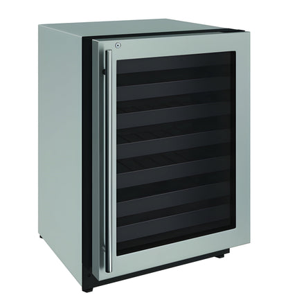 U-Line - 24" 2000 Series Wine Refrigerator - 2224WC - U-2224WCS-13A