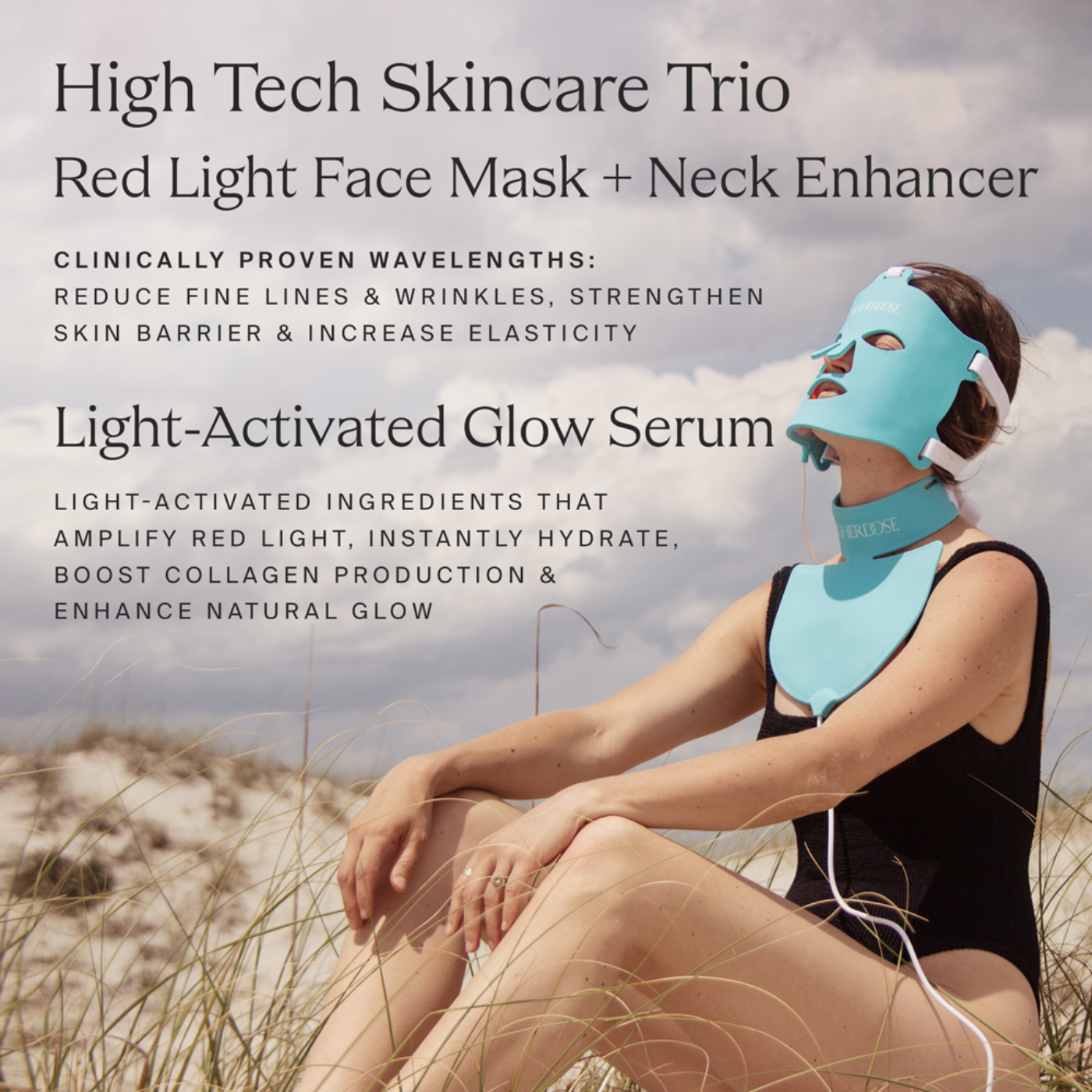 HigherDOSE Red Light Skin Starter Kit - SKINSTARTERKIT