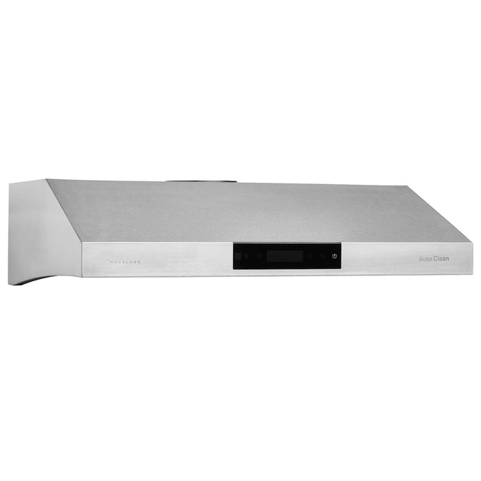 Hauslane 30-Inch Under Cabinet Self-Clean Touch Control Range Hood in Stainless Steel -UC-PS38SS-30