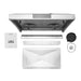 Hauslane 30-Inch Under Cabinet Self-Clean Touch Control Range Hood in Stainless Steel -UC-PS38SS-30