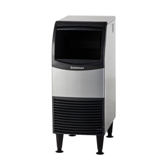 Scotsman UF0915A-1 Air Cooled Flake Ice Maker with Bin Produces up to 96 Pounds of Ice Per Hour - SCUF0915A1