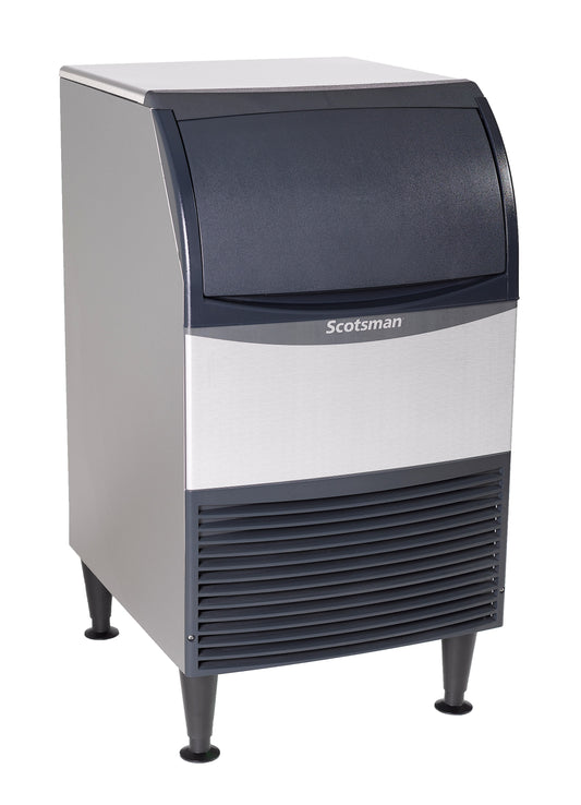 Scotsman UF2020A-1 Air Cooled Flake Ice Maker with Bin Produces up to 216 Pounds of Ice Per Hour - SCUF2020A1
