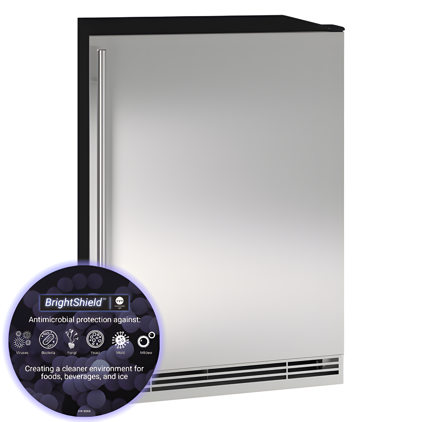 U-Line - 24" 1 Class Refrigerator - 115V - HRE124 - UHRE124-SG81A