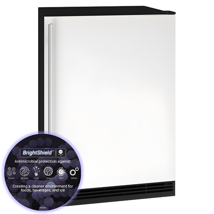 U-Line - 24" 1 Class Refrigerator - 115V - HRE124 - UHRE124-SG81A