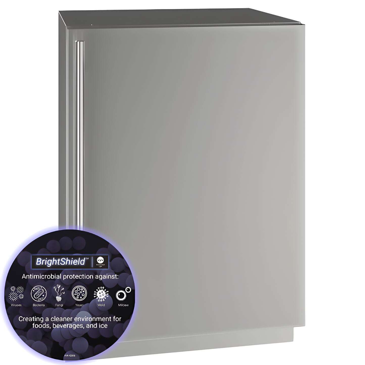 U-Line - 24" 5 Class Slide & Secure™ Refrigerator - HRE524 - UHWC524-SG01A