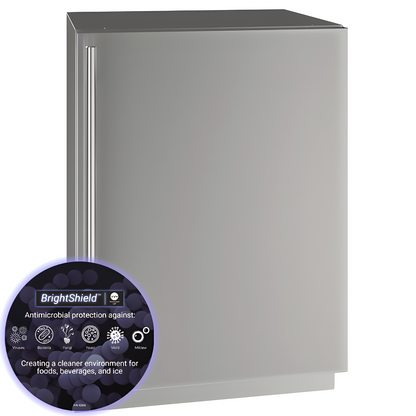 U-Line - 24" 5 Class Slide & Secure™ Refrigerator - HRE524 - UHWC524-SG01A