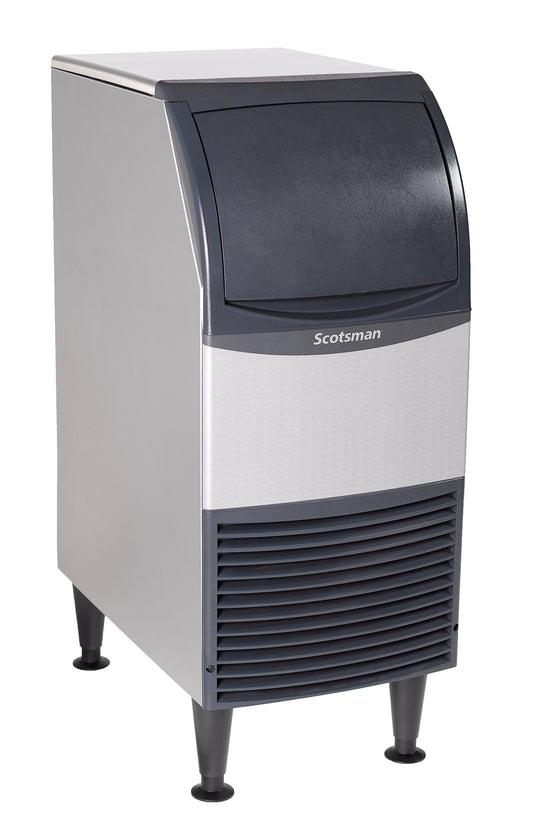 Scotsman UN1215A-1 Air Cooled Nugget Ice Maker with Bin Produces up to 119 Pounds of Ice Per Hour - SCUN1215A1