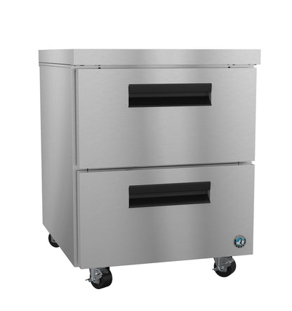 Hoshizaki 27" Wide 2 Drawer Undercounter Refrigerator - UR27B-D2