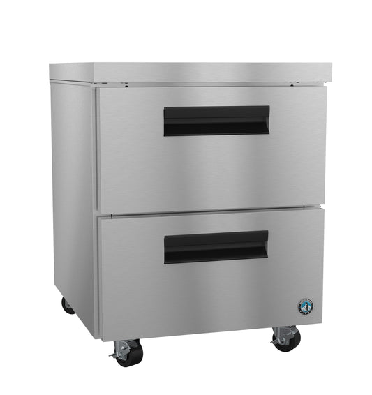 Hoshizaki 27" Wide 2 Drawer Undercounter Refrigerator - UR27B-D2