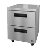 Hoshizaki 27" Wide 2 Drawer Undercounter Refrigerator - UR27B-D2