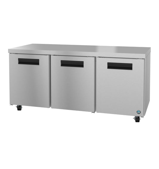 Hoshizaki 72" Wide 3 Door Undercounter Refrigerator - UR72B