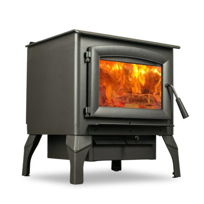 US Stove 2,500 Sq. Ft. Wood Stove with Cast Iron Legs &amp; Blower - 1768970235385_629