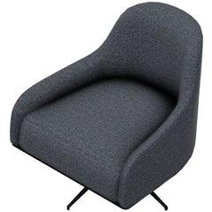 Enza Home US Giorno Swivel Armchair - 2045 - K5 - 22409 Blue Z2 - AR:217 - 1431667