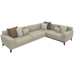 Enza Home US Netha Corner Sofa Bed - Right Hand Facing - 2008 - K1 - 10911 Cream - AR:102 BR 102 - 1516511