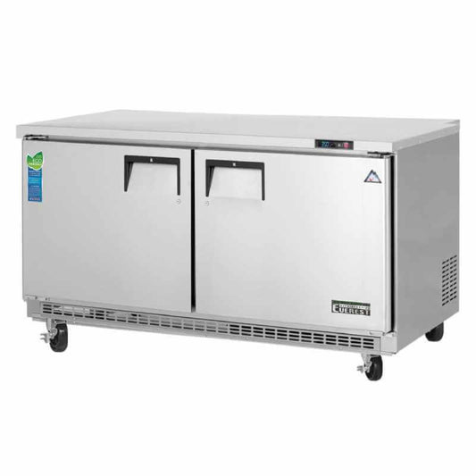Everest - ETBWF2, Commercial 59" Undercounter Worktop Freezer - ETBWF2