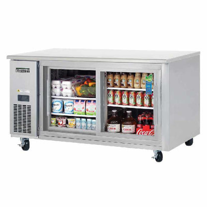 Everest - ETGR2, Commercial 59" Undercounter Worktop Refrigerator - ETGR2