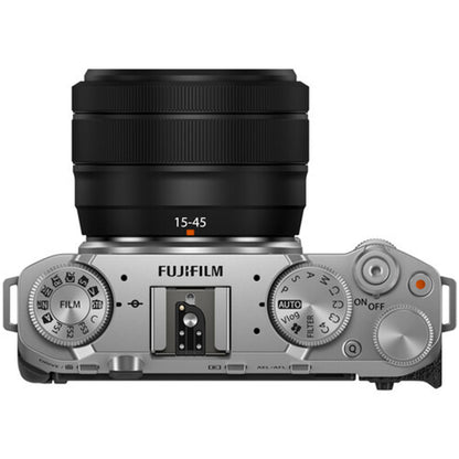 Fujifilm X-M5 Silver Camera Body w/ 15-45mm - 1736186