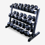 GIANT Rubber Hex Dumbbell Sets - Straight - 550LBSTRAIGHT