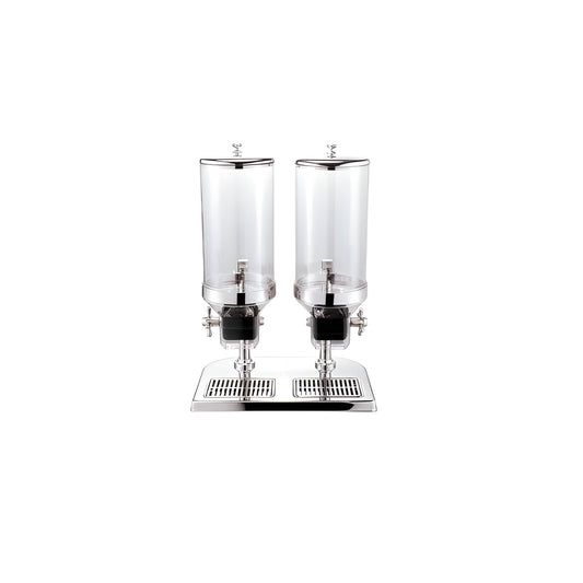 Wundermaxx Stainless Steel Double Cereal Dispenser, 2 x 5 Liters - 920.157
