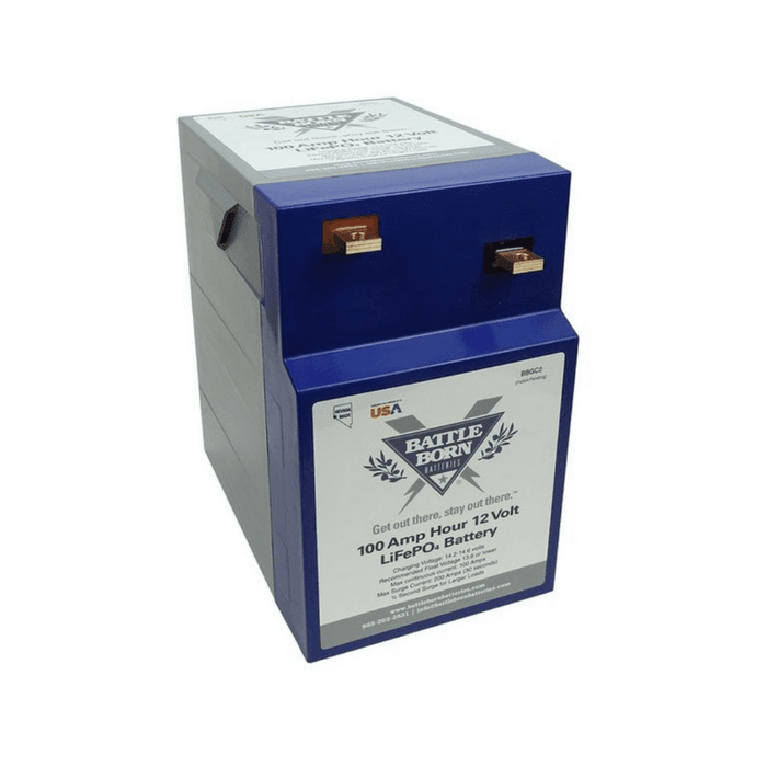 BattleBorn 100Ah 12V GC2 LiFePO4 Deep Cycle Battery | BBGC2