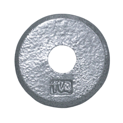 USA Sports by Troy 1" Gray Weight Plate -R-001