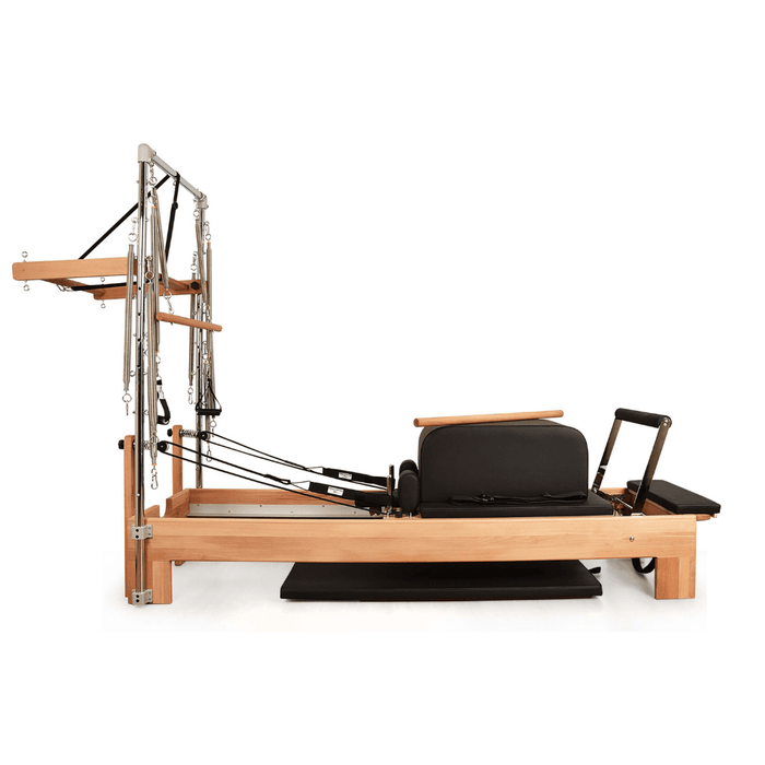 Private Pilates Premium Wood Reformer-Tower Bundle