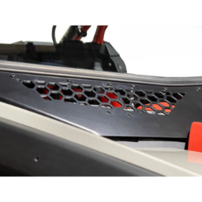Moto Armor Can-Am Maverick X3 Vented Full Glass Windshield (2017+) - MA-X3-WS-GLS-BLK-Y