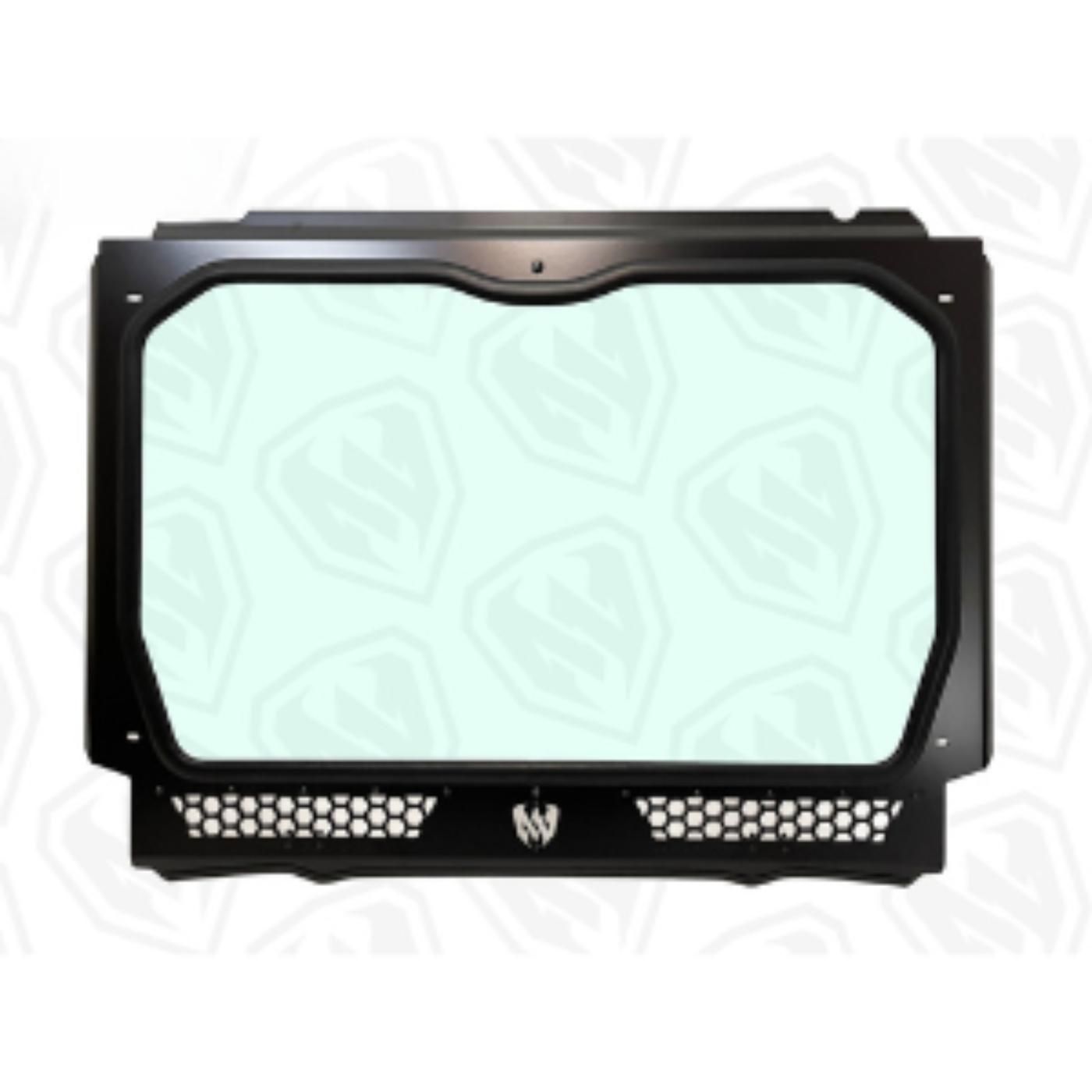 Moto Armor Can-Am Maverick X3 Vented Full Glass Windshield (2017+) - MA-X3-WS-GLS-BLK-Y Polaris RZR Pro XP Full Glass Windshield Two-Vent Model (2020+) - MA-RZPRO-WS-2V-GLS-BLK-B-Y