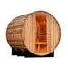 SOLD OUT Golden Designs "Uppsala" 4 Person Barrel Traditional Steam Sauna - Canadian Red Cedar - GDI-SJ-2004-CED