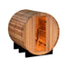 SOLD OUT Golden Designs "Uppsala" 4 Person Barrel Traditional Steam Sauna - Canadian Red Cedar - GDI-SJ-2004-CED