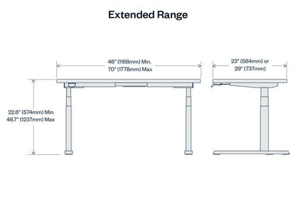 Upside Sit-to-Stand Desk - BP01676