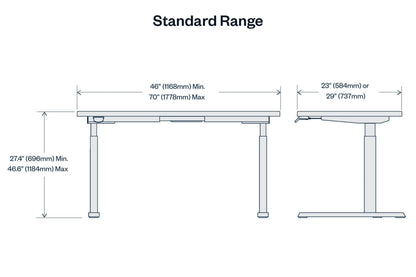 Upside Sit-to-Stand Desk - BP01676